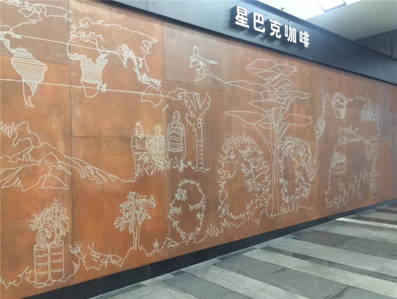 铁山港耐候钢幕墙